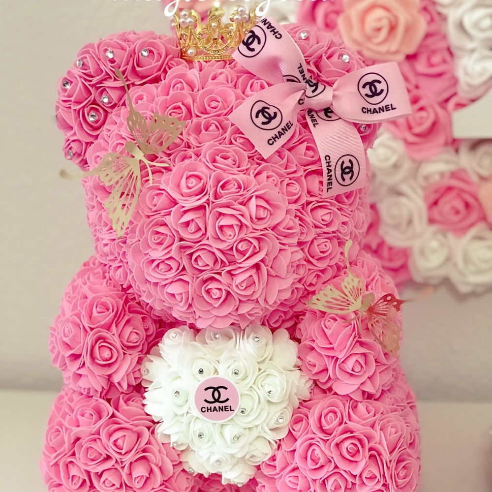 Roses teddy bears 🧸💓🎀
